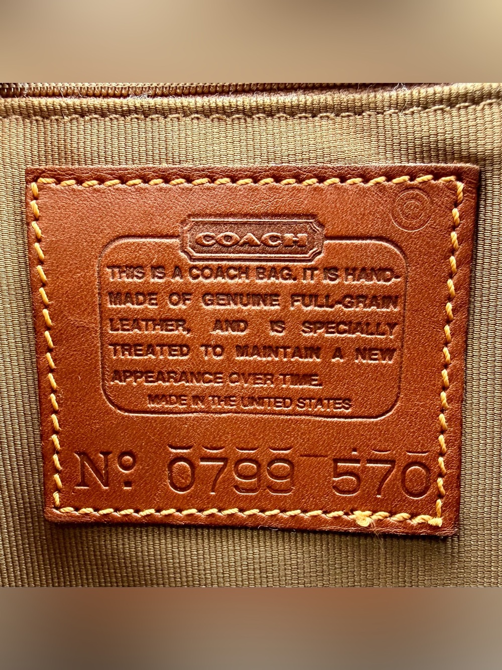 Vintage COACH Sheridan Collection Elliot Top Handle Shoulder Bag 4235 - Picture 8 of 17